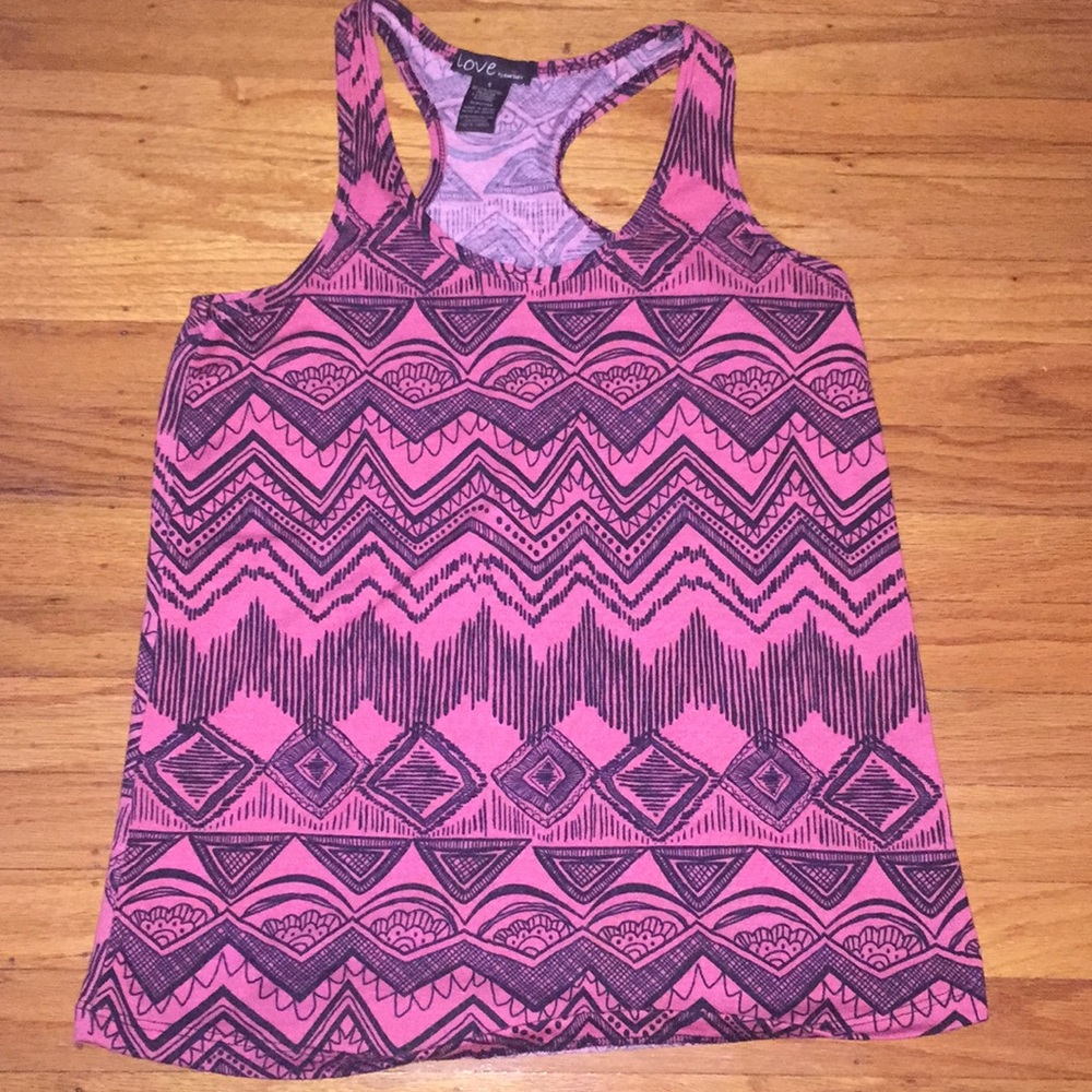 Patterned Tank Top